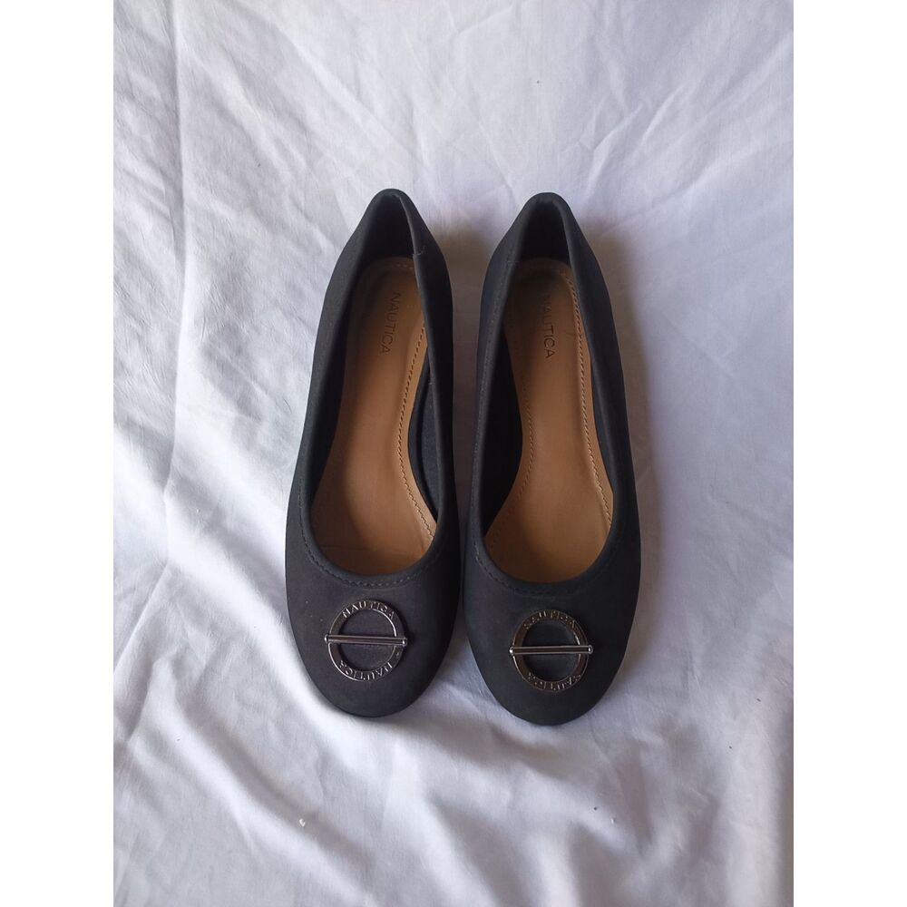 Nautica Black Ballerina Flat 8